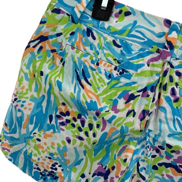 Lilly Pulitzer Resort White Sea Soiree Chipper Shorts - Picture 5 of 8